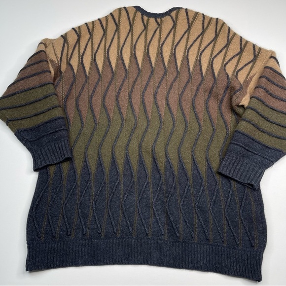 Paihamu Sweater Vintage Merino Lambswool Possum Fur Cashmere Crew New Zealand 3D - Picture 5 of 13